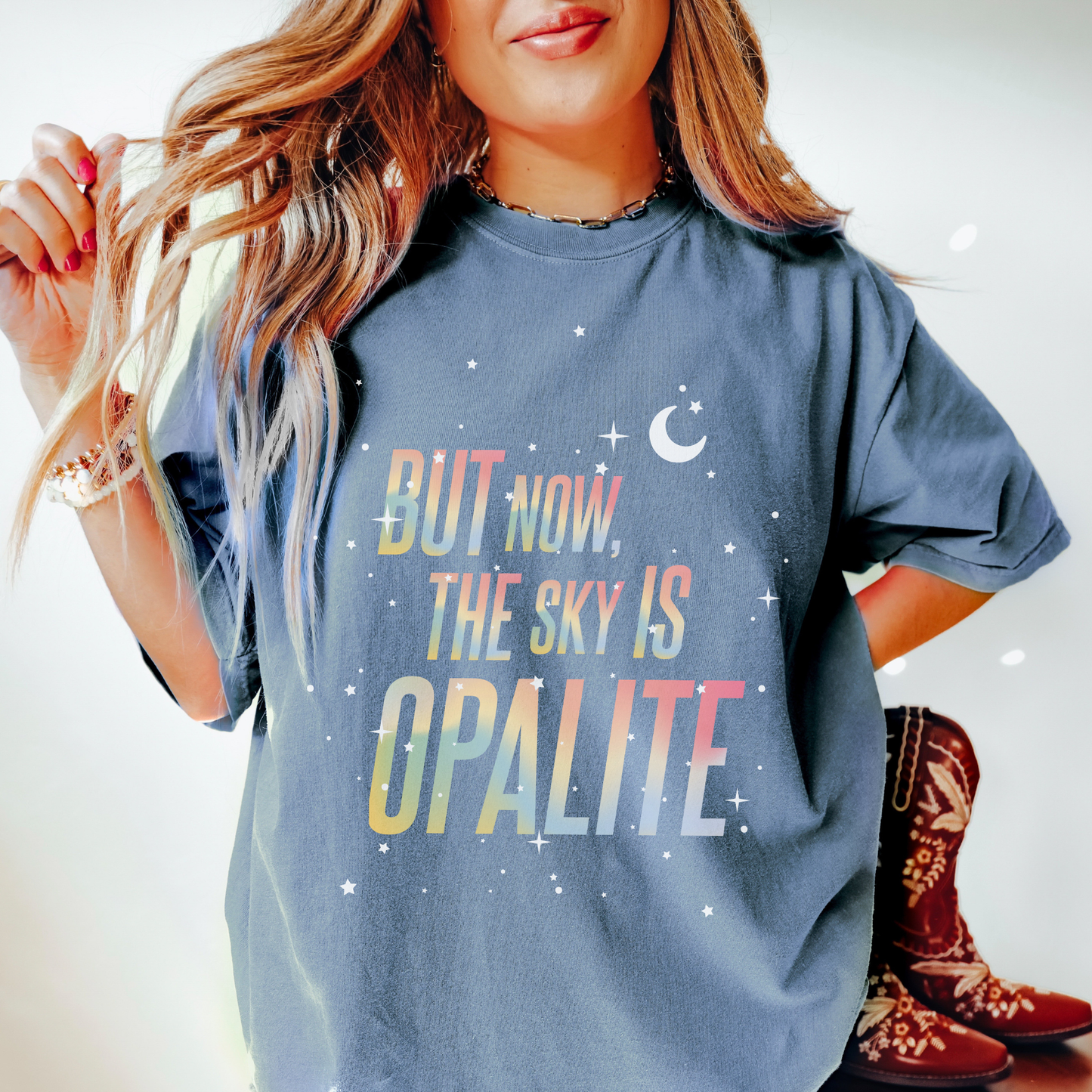 But Now The Sky Is Opalite