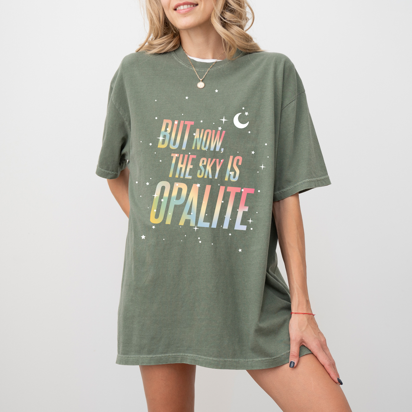 But Now The Sky Is Opalite