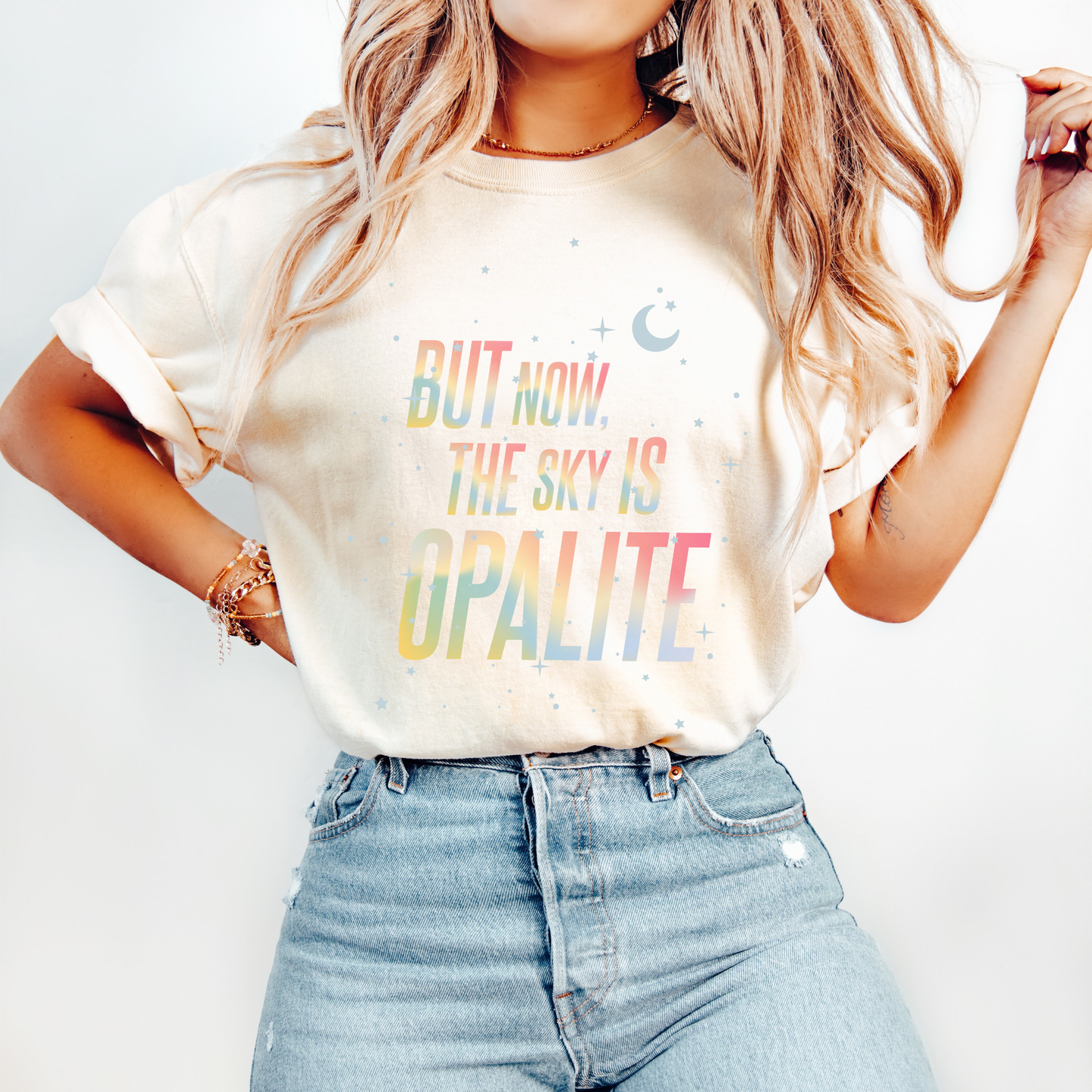But Now The Sky Is Opalite