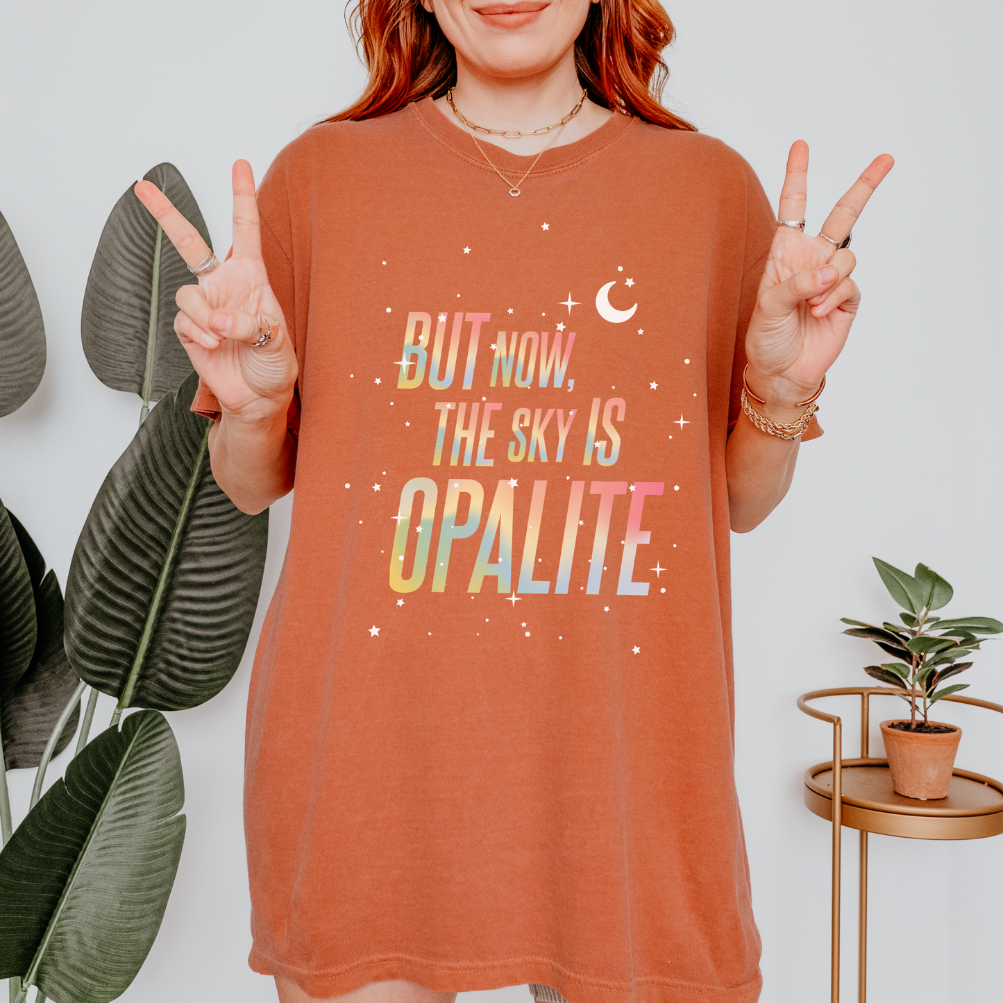 But Now The Sky Is Opalite